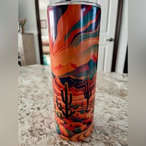 20 oz desert scene tumbler!